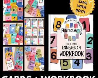 FUNeagram Enneagram Workbook & Card Deck Set (Digital Download)