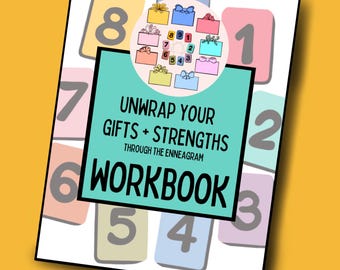 Enneagram Gifts & Strengths Workbook: Self-Discovery Tool (PDF Printable)