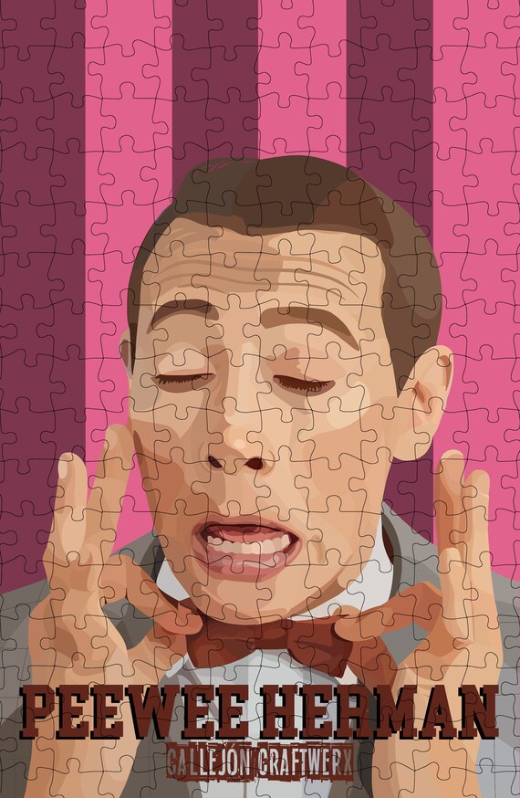 Peewee Herman Bowtie 120 Piece Puzzle