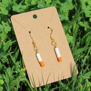 Cigarette Daydream Dangle Earrings