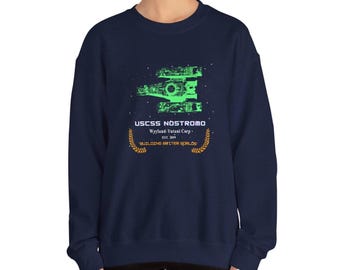 Alien, USCSS Nostromo - Unisex, Cotton, Crewneck, Sweatshirt