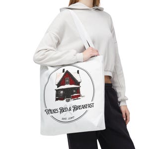 ミザリー - ウィルクス ベッド & ブレックファースト - ホラー トートバッグ、ハロウィン、映画鑑賞、ホラー好きの方へのギフト、スタイリッシュで機能的