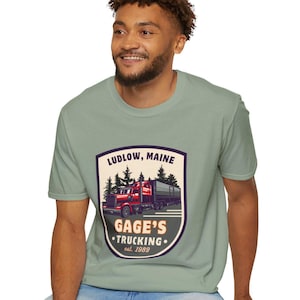Pet Sematary, Gage’s Trucking - Unisex Softstyle T-Shirt, Stephen King, Horror Gift