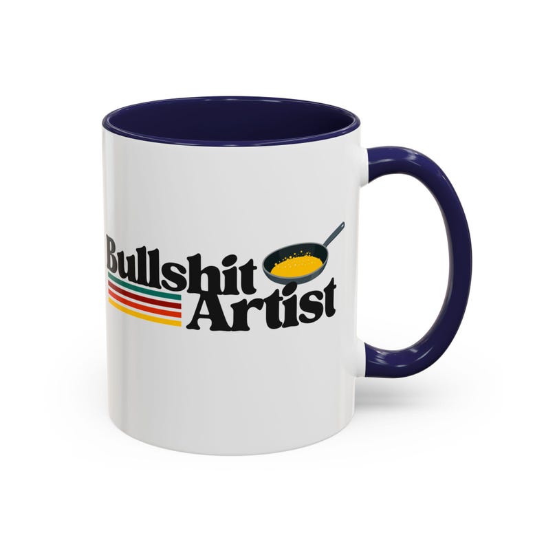 Greasy Strangler Bullshit Artist Accent kaffemugg, Greasy Strangler kaffemugg, skräckälskare present, kult skräckfilm kaffemugg bild 4