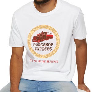 Big Trouble in Little China, Porkchop Express - Unisex Softstyle Tee, Jack Burton, John Carpenter, Cult Classic, 80s Horror
