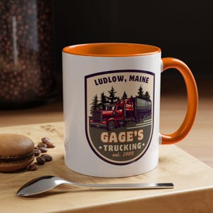 Pet Sematary, Gage’s Trucking - 11oz Accent Coffee Mug, Stephen King, Horror Gift, 80s Horror