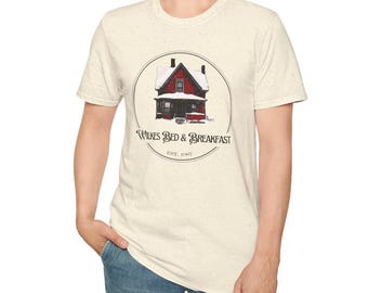 Misery horror movie unisex soft style T-Shirt: Wilkes Bed and Breakfast, 80s Horror Movie shirt, stephen king tshirt, horror gift