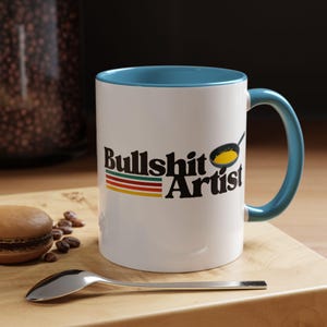 Greasy Strangler Bullshit Artist Accent kaffemugg, Greasy Strangler kaffemugg, skräckälskare present, kult skräckfilm kaffemugg bild 5