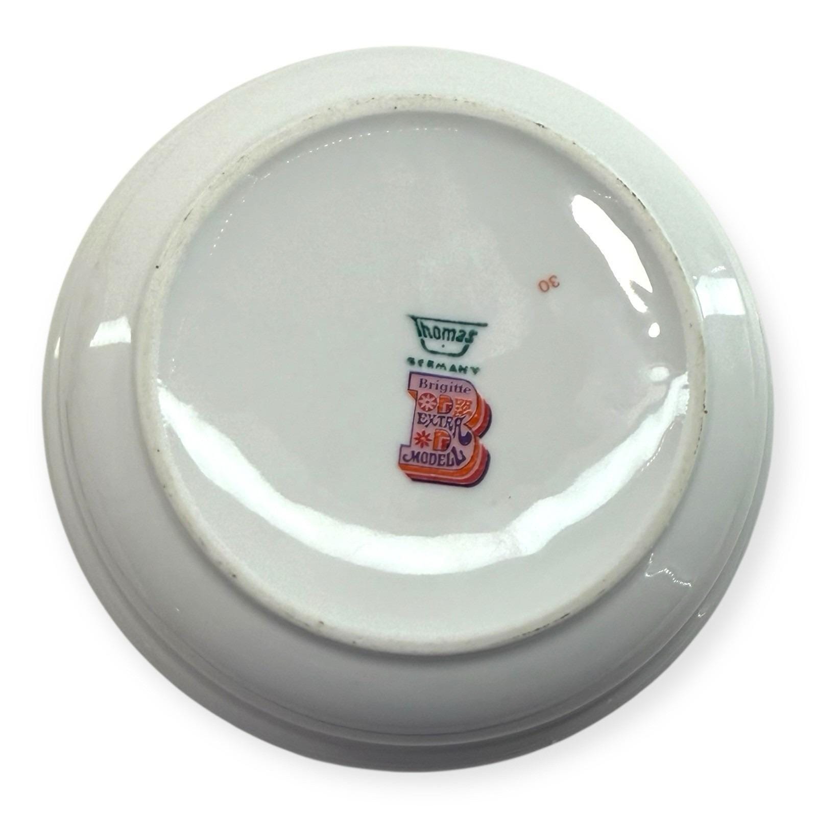 Vintage Thomas Germany Brigitte Extra Modell 2pc Bowl & Plate Set