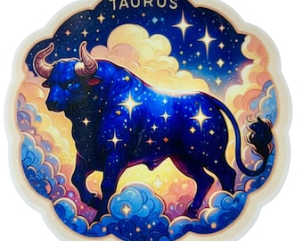 Celestial Zodiac Sticker Set Vol. 2 | Capricorn, Aquarius, Pisces, Aries, Taurus, Gemini | Astrology Vinyl Stickers