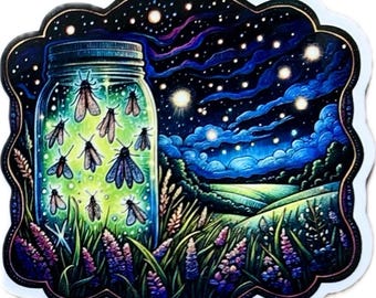 Embers of the night firefly Stickers Volume 2 (waterproof) 6 stickers