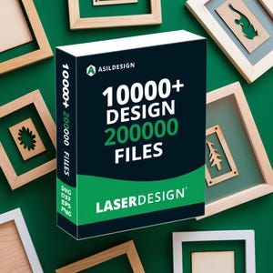 Laser Cut Mega Bundle 200.000+ File - 10.000+ Design - Svg - Dxf - Pdf - Eps - Cdr - Cnc - Ai - file digitali