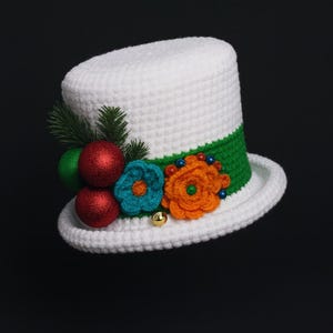 Crochet Hat Pattern PDF • Easy Beginner Beanie Tutorial • DIY Christmas Hat • Winter Accessory • Instant Download Crochet Pattern