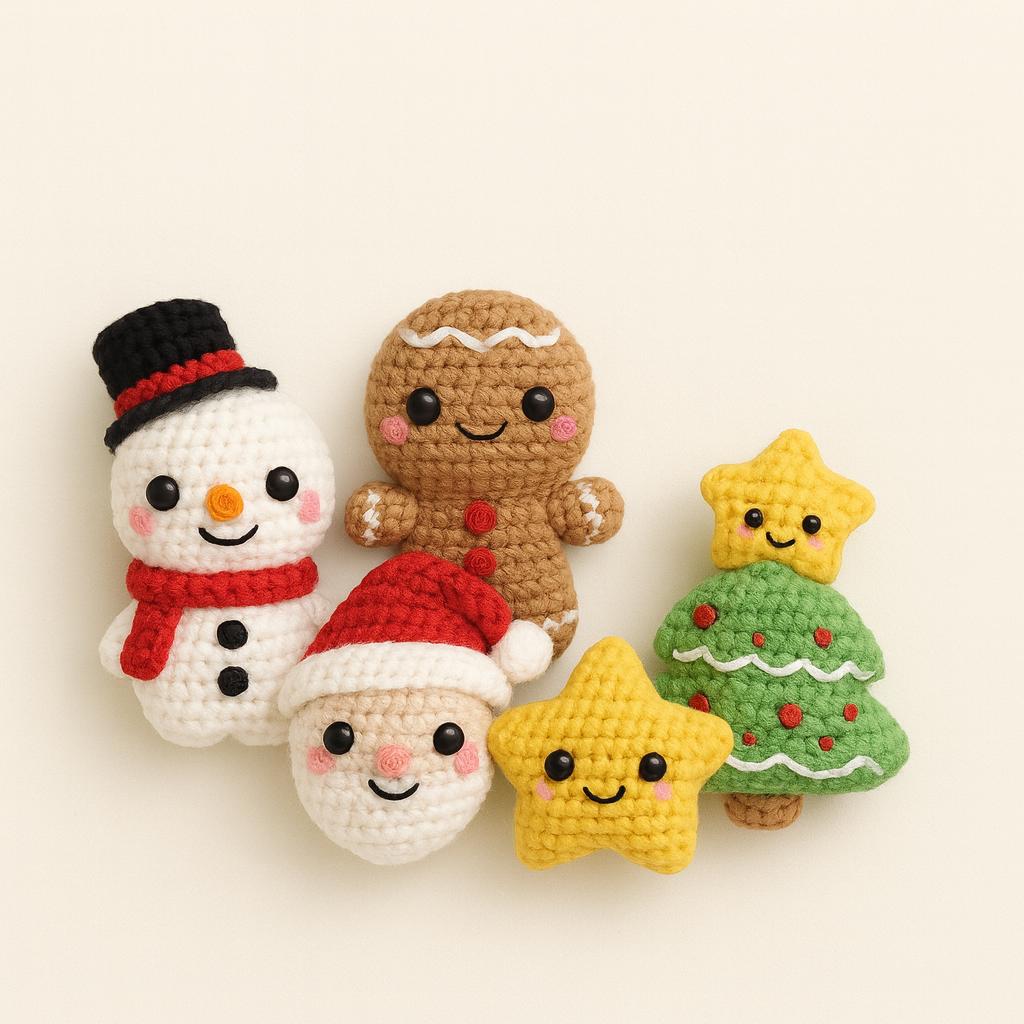40 Free Christmas Crochet Patterns – Creative Projects 31 Kawaii Christmas Ornament Crochet Pattern Bundle