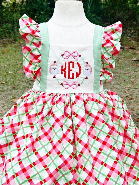 Girls 6x top christmas dress