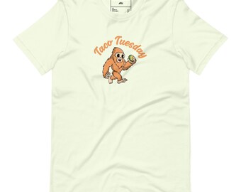 Camiseta para hombre Taco Tuesday, camiseta foodie mexicana, camisa de taco divertida, camiseta de fiesta Cerveza Taco Bar, camisetas de moda para amantes de los tacos