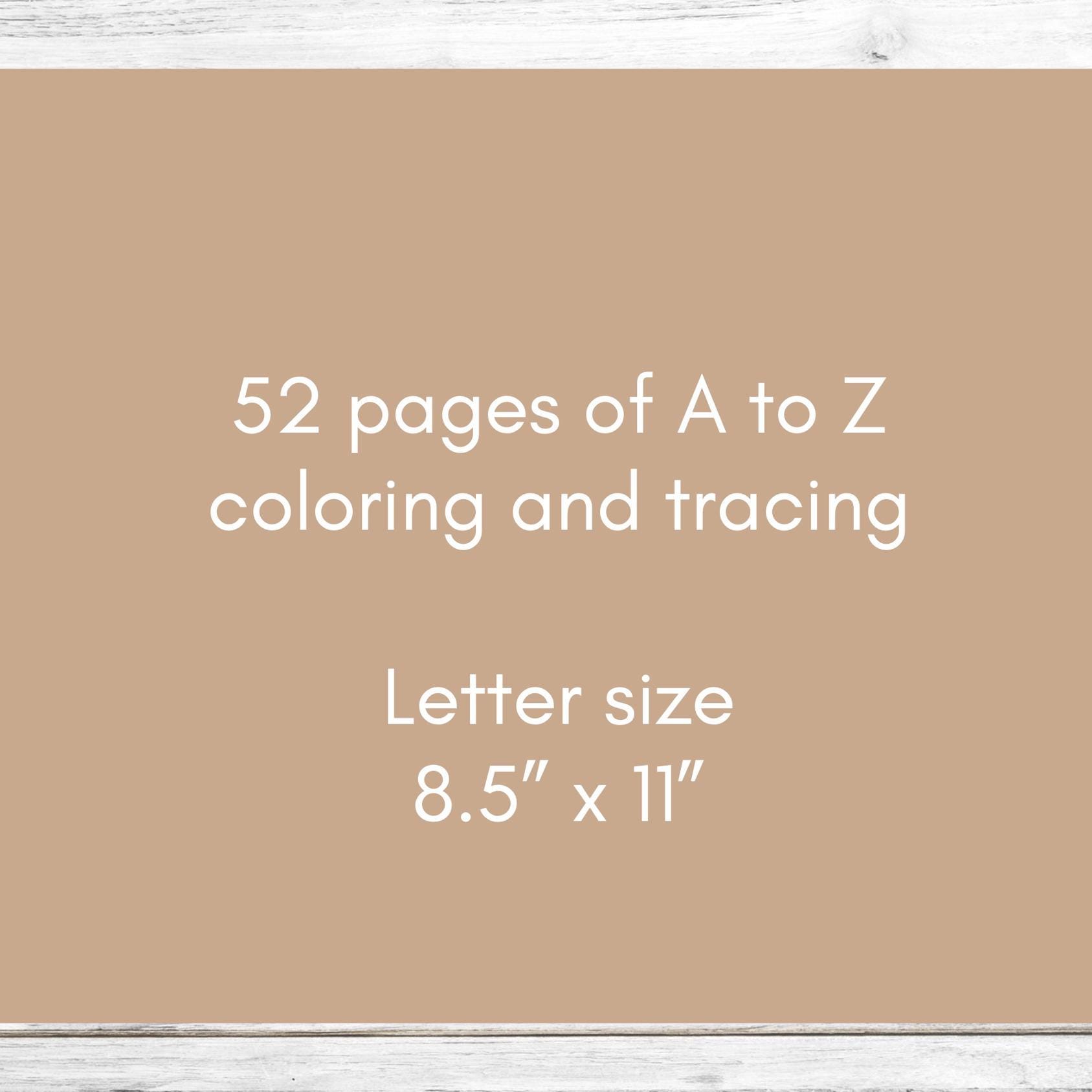 Alphabet Coloring & Tracing Pages | Preschool Printable Letters | Early