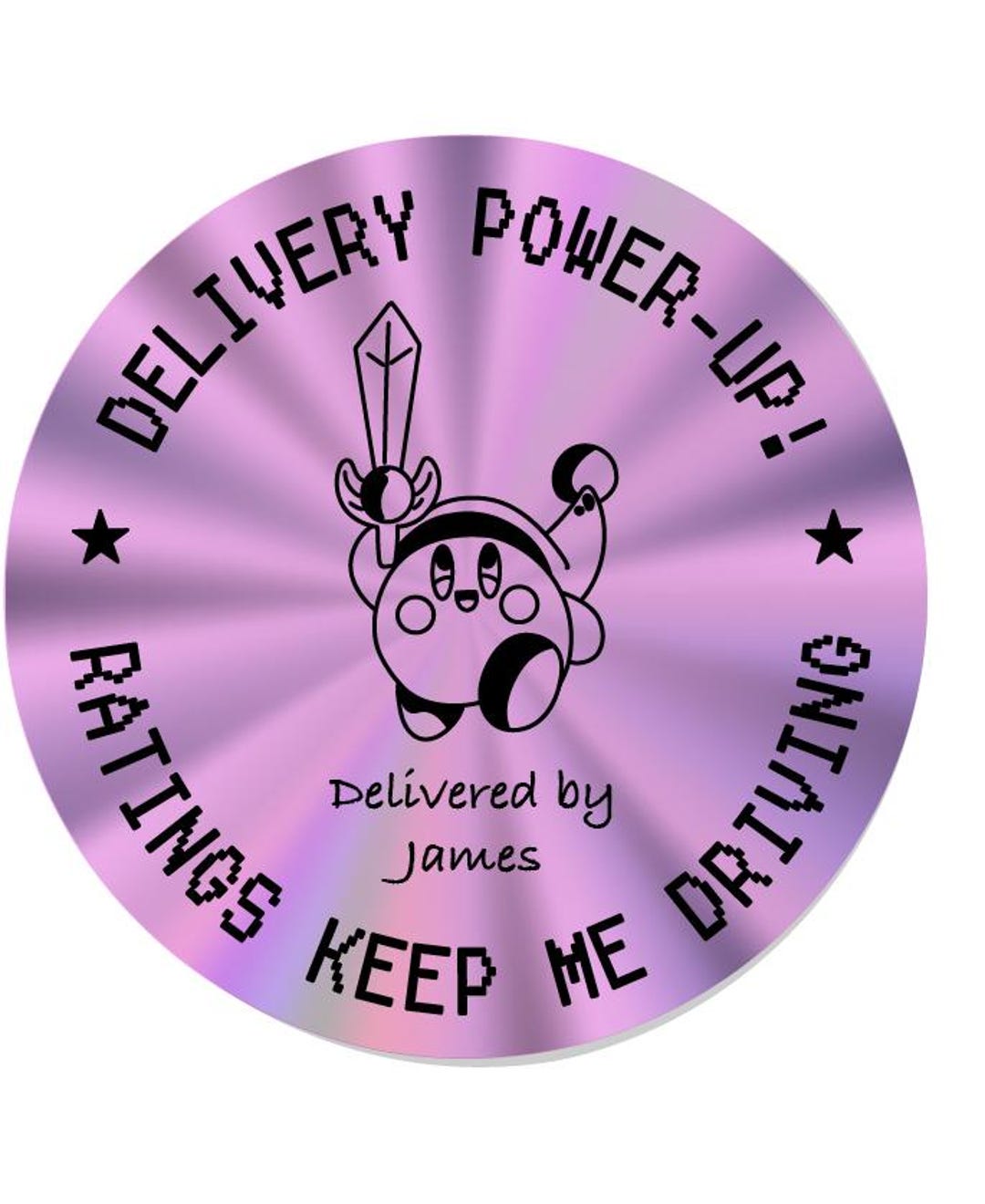Delivery Driver Stickers for Doordash & Uber Eats - Etsy
