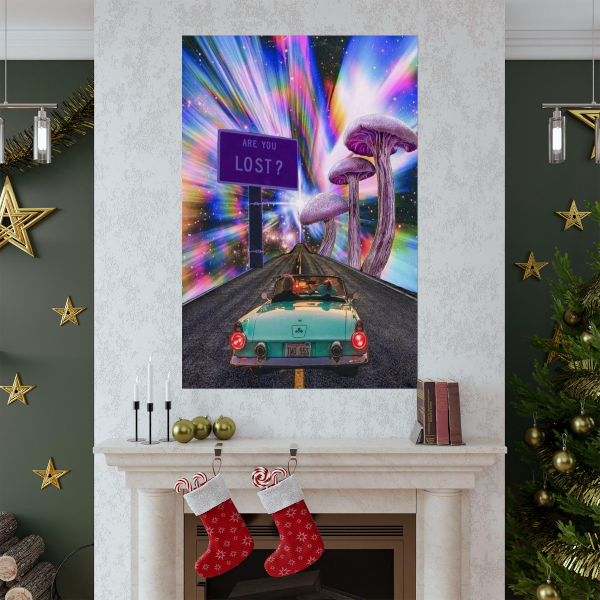 Trippy Road Trip Poster - Etsy