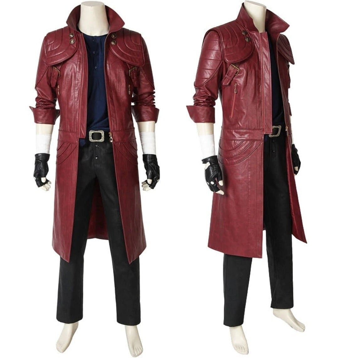 Unisex's Devil May Cry Dante Cosplay Costume Jacket coat Free shipping