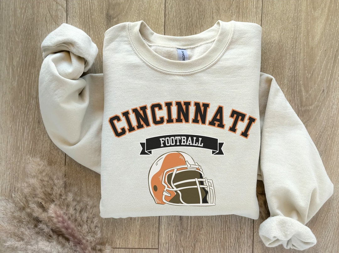 Cincinnati Bengals Sweatshirt NFL Team Shirt Cincinnati Etsy