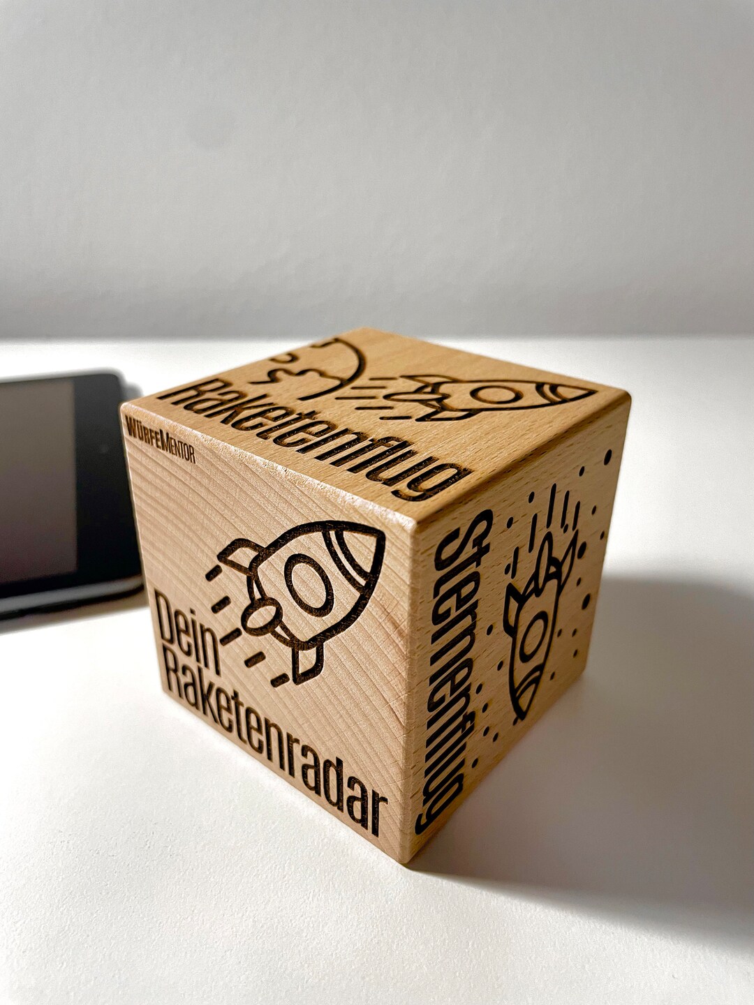 Wooden Cubes Your Rocket Radar for Self-assessment and - Etsy