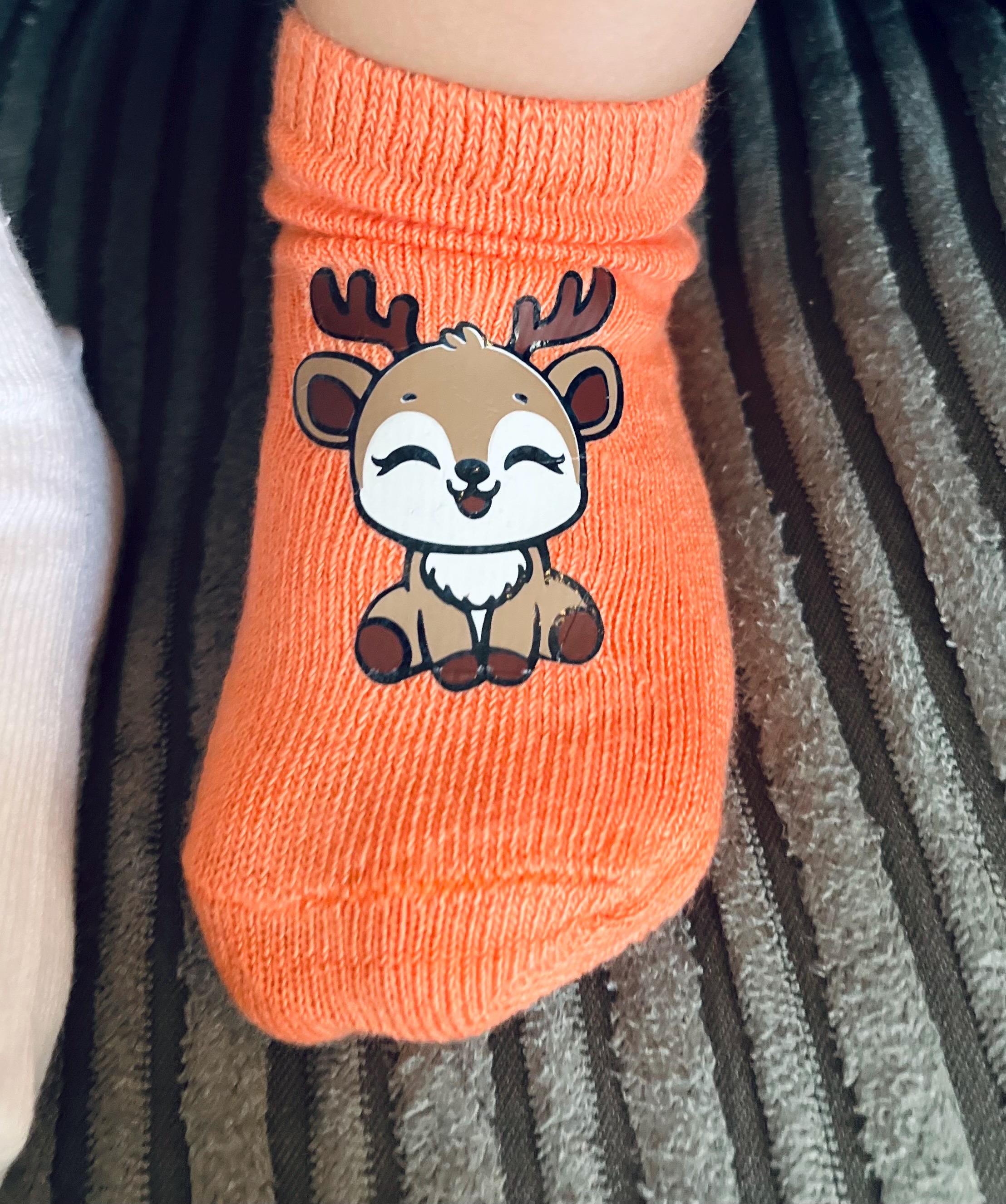 (Set of 3)Personalized Baby/Kids Christmas Socks