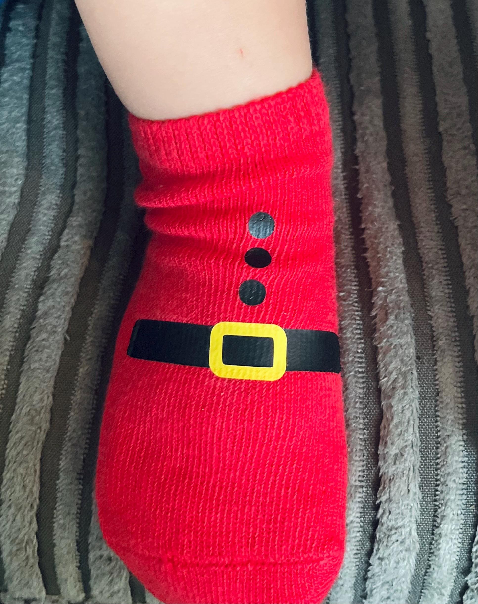 (Set of 3)Personalized Baby/Kids Christmas Socks