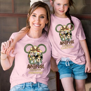 Retro Animal Kingdom Safari Disney Family Shirts Disney Trip Shirts for Family Disney Trip Matching Custom Personalized Family Vacation 2024