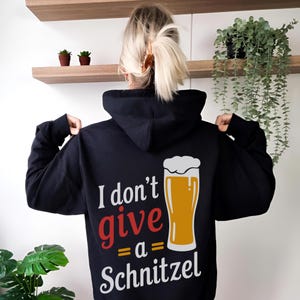 Oktoberfest Shirt, Oktoberfest Shirt Men & Women, Beer Graphic Tee, Bavarian Clothing, I Don&#39;t Give A Schnitzel, Funny Beer Drinking Shirt