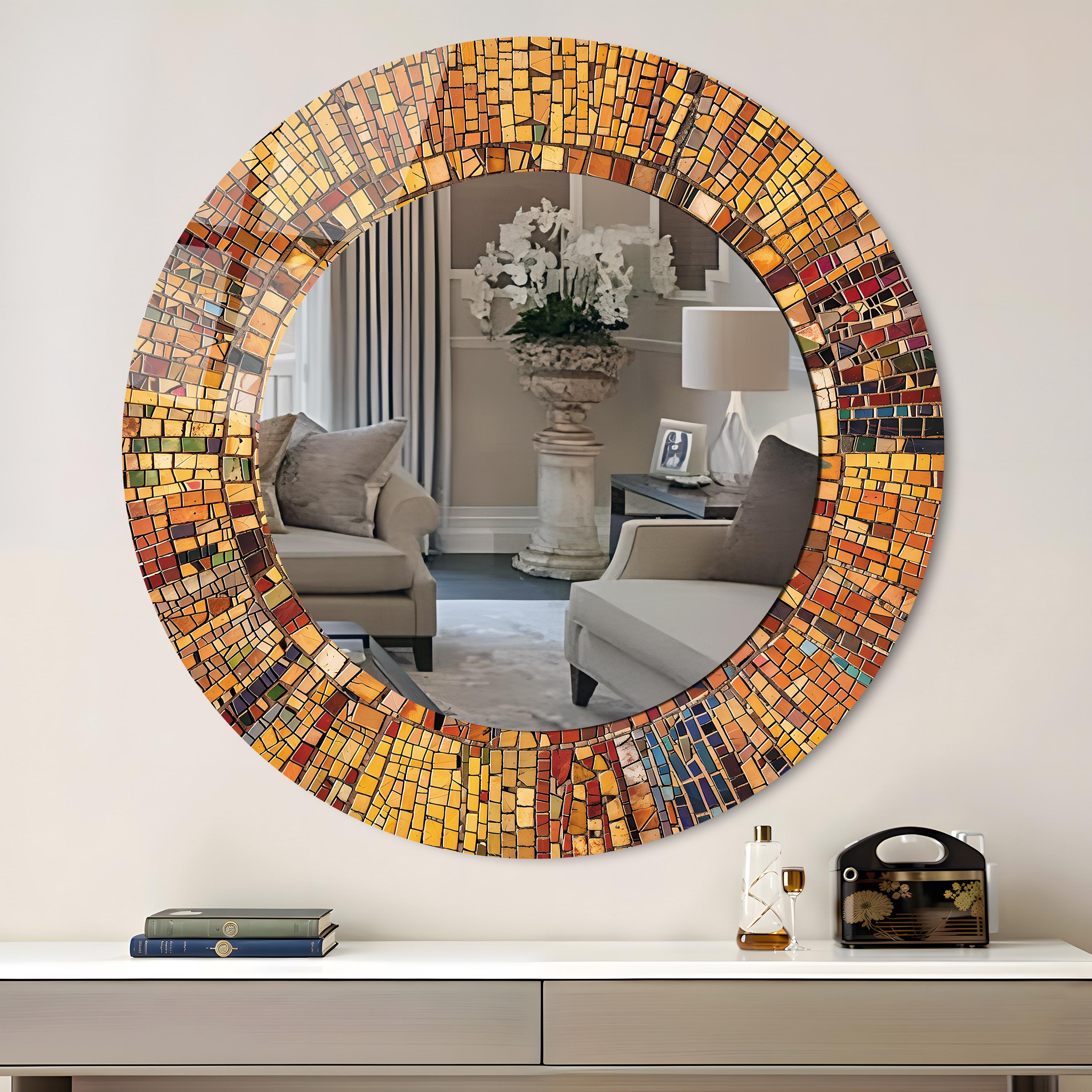 Mosaïque miroir carré 1x1 cm 500 pièces