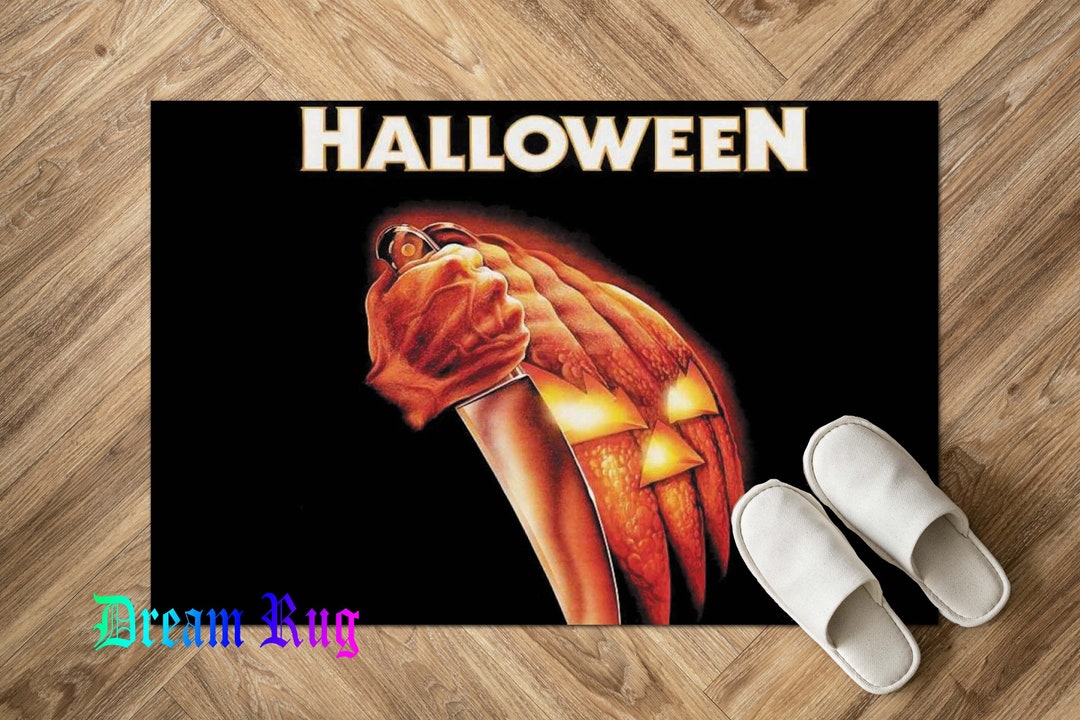 Horror Movie Rug,halloween Rug, Horror Movie Characters Area Rug, Rugs