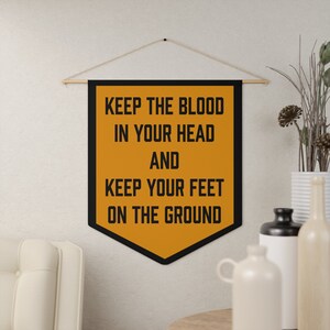 Pop Punk Pennant - Quiet Things / Brand New Lyrics Pennant - Emo Gifts image 4