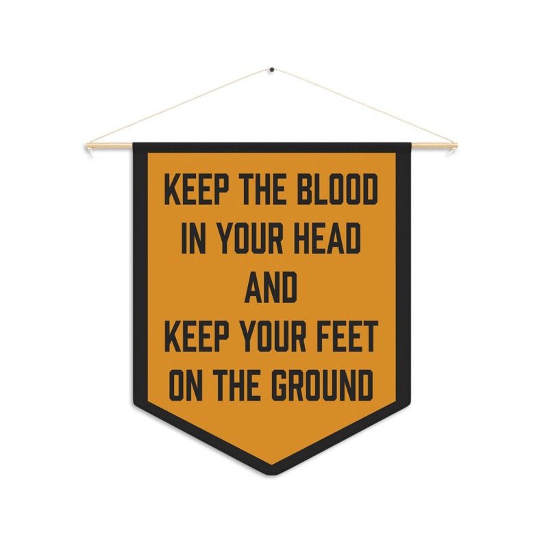 Pop Punk Pennant - Quiet Things / Brand New Lyrics Pennant - Emo Gifts image 2