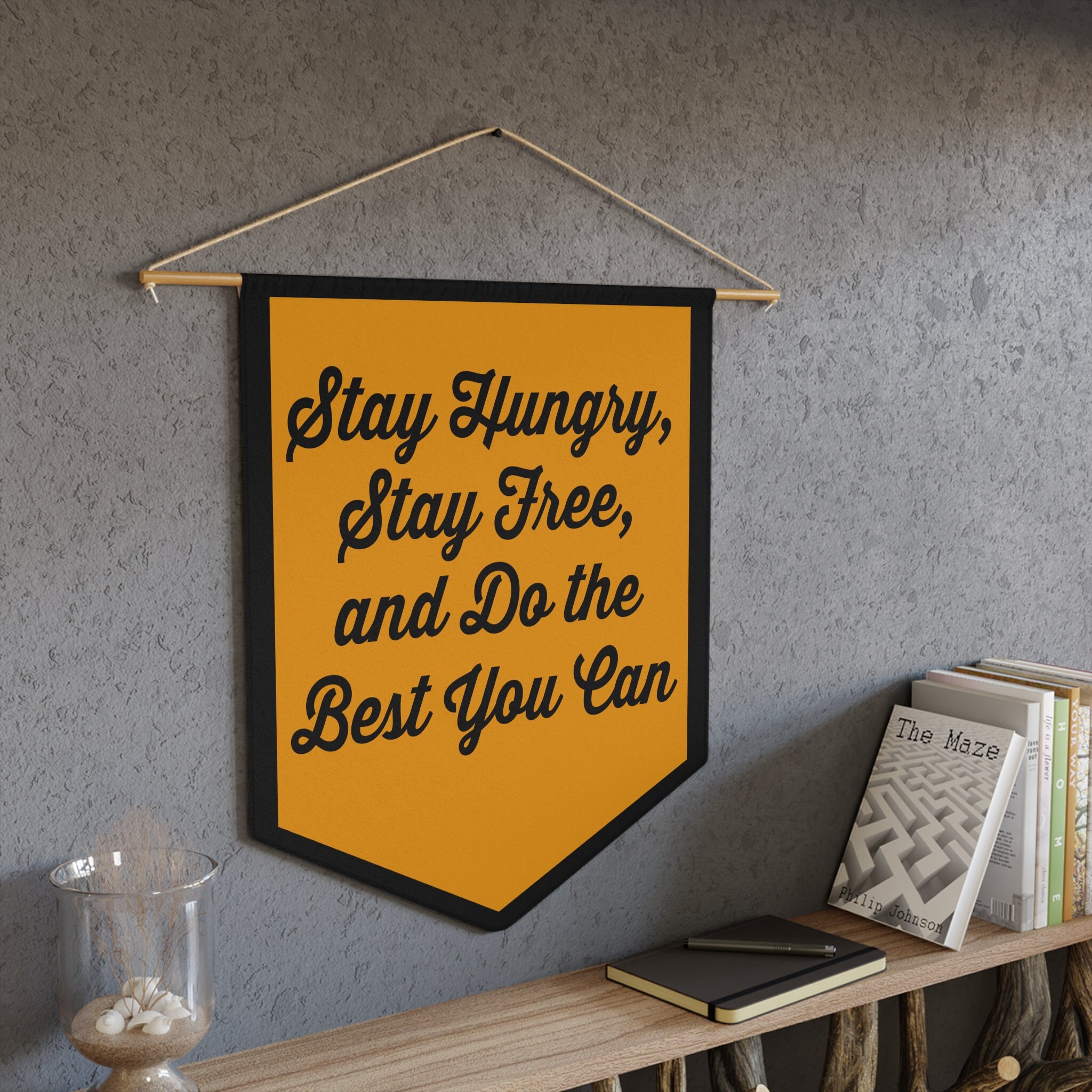 Stay Free Rumble Stay Hungry Stay Free Punk Rock Inspired Pennant Punk - Etsy