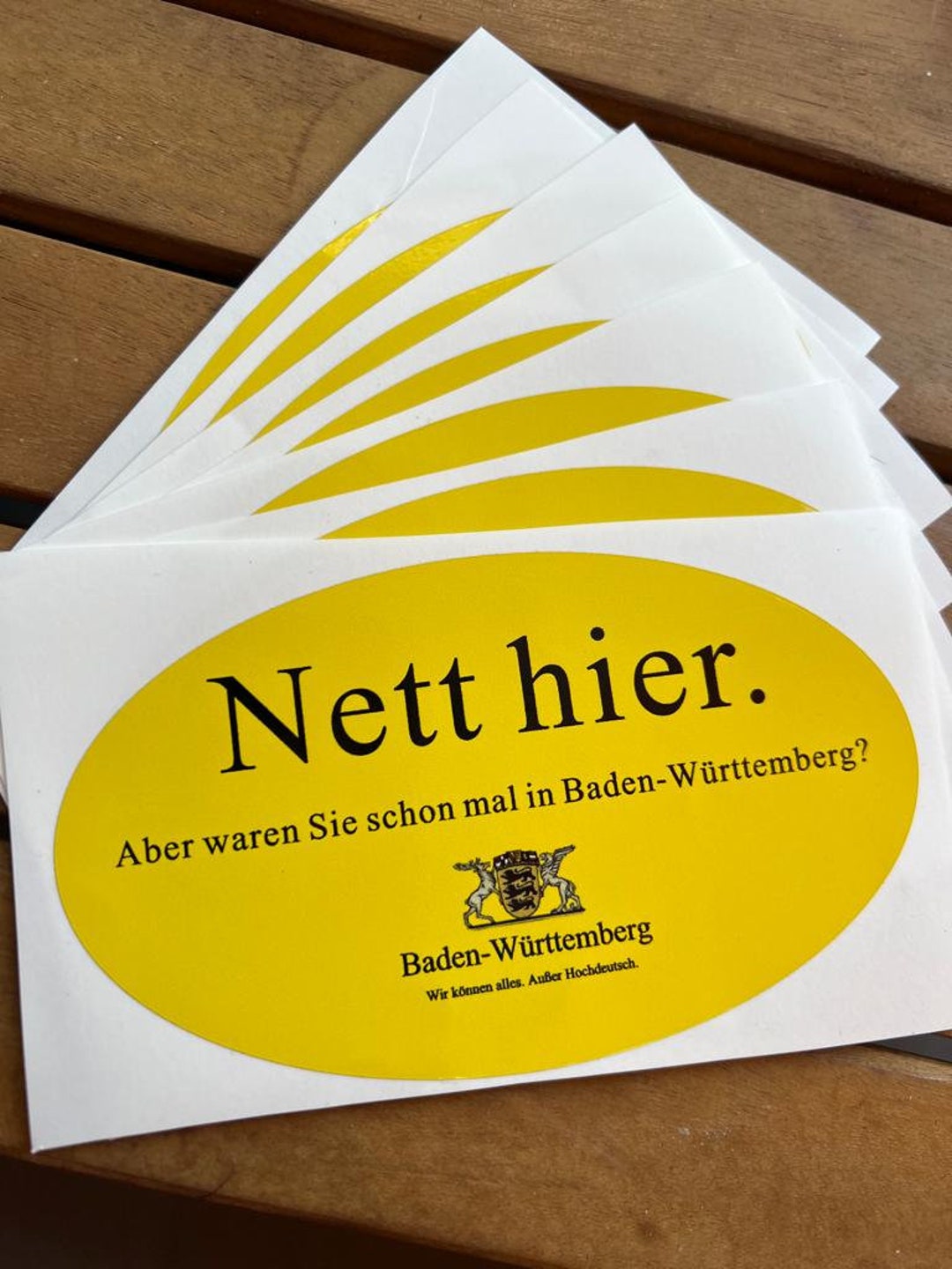 15x Nett hier. Aber waren Sie schon mal in BadenWürttemberg Etsy.de