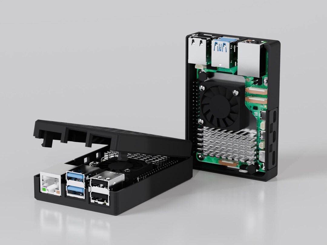 raspberry pi4 ケース Raspberry Pi 4用アルミケース ヒートシンク