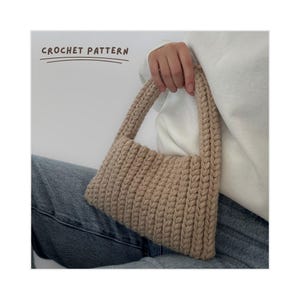 MOTIF DE SAC AU CROCHET - Modèle de sac tressé au crochet - Modèle de sac à main au crochet facile