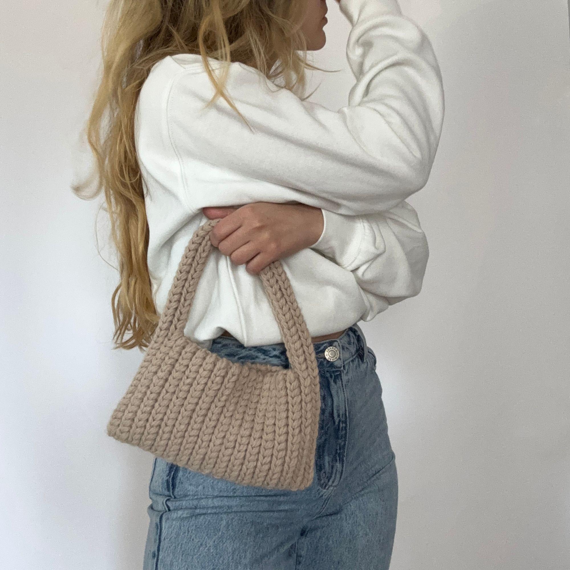 Braid Bag Pattern CROCHET BAG PATTERN - Crochet Braided Bag Pattern - Easy Crochet ...