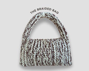 MOTIF DE SAC AU CROCHET - Modèle de sac tressé au crochet - Modèle de sac à main au crochet facile