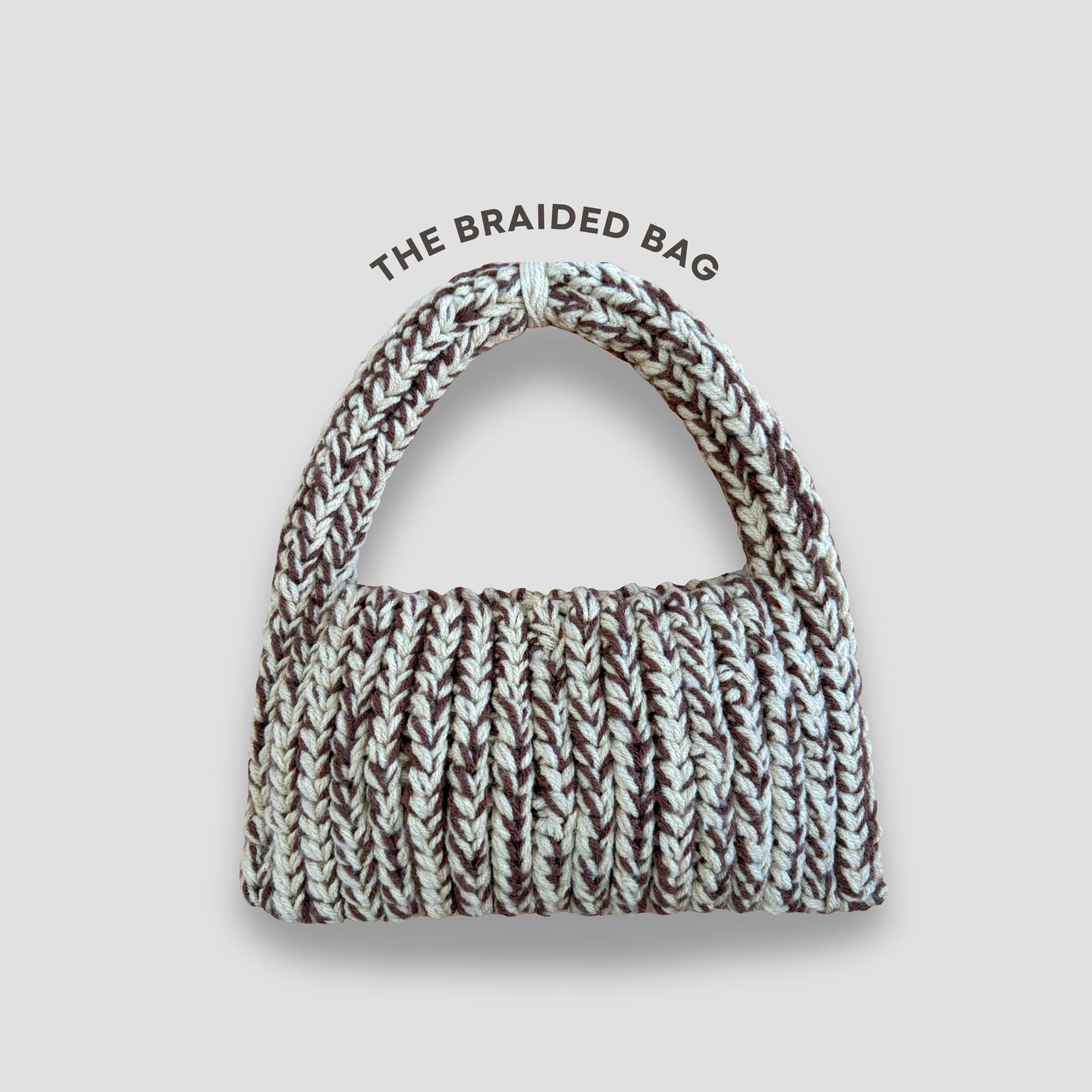 Braid Texture Zipper Crossbody Bag - SHEIN A
