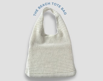 crochet beach bag pattern | crochet mesh bag pattern | crochet summer bag pattern | crochet bag pattern | crochet net bag pattern |