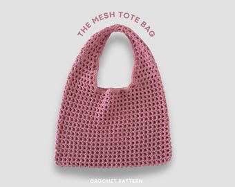 Motif de sac en filet au crochet | Patron PDF