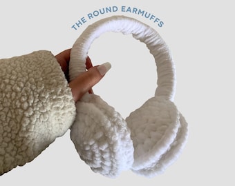 crochet earmuff pattern | easy beginner friendly pattern | crochet accessories pattern | crochet ear warmer pattern | winter crochet