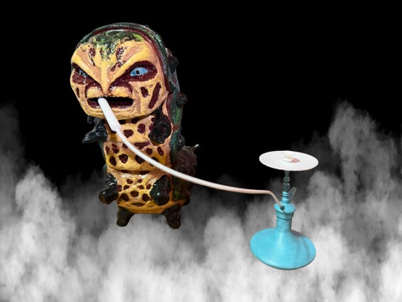 Handmade Freddy Krueger Hookah Display Figure – Horror Movie Prop Collectible