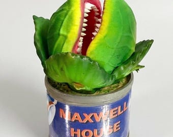 Little Shop Of Horrors Audrey II Prop Kunststoff Regal Dekor Audrey II Pflanze 6” Tall | Kleiner Shop of Horrors inspiriert Dekor | Horror-Musical
