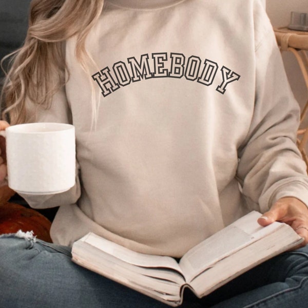 Simple "Homebody" SVG PNG - Cozy and Simple Digital Download - Instant Download for DIY Apparel, Crafts, and Projects