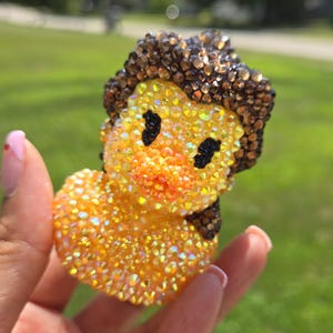 Princess Rubber Duck, Mini Bling Princess Duck, Rhinestone Duck, Cute Duck Decor, Rubber Duck, You Got Ducked, Cruise Duck