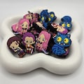 K Pop Focal Bead, K Pop Hunter Silicone Focal Bead, Beads for Keychains, Crafting Beads, Beads for Bag Charms