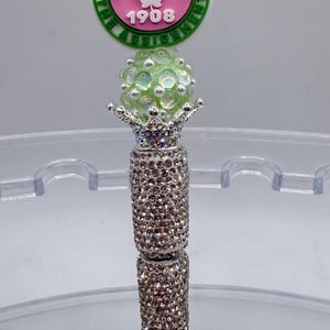 Sorority Rhinestone Pens, Cute Sisterhood Ink Pens, Bling Pens for Coworker, Luxury Writing Pens for Work, Christmas Gift For Women Full Bling